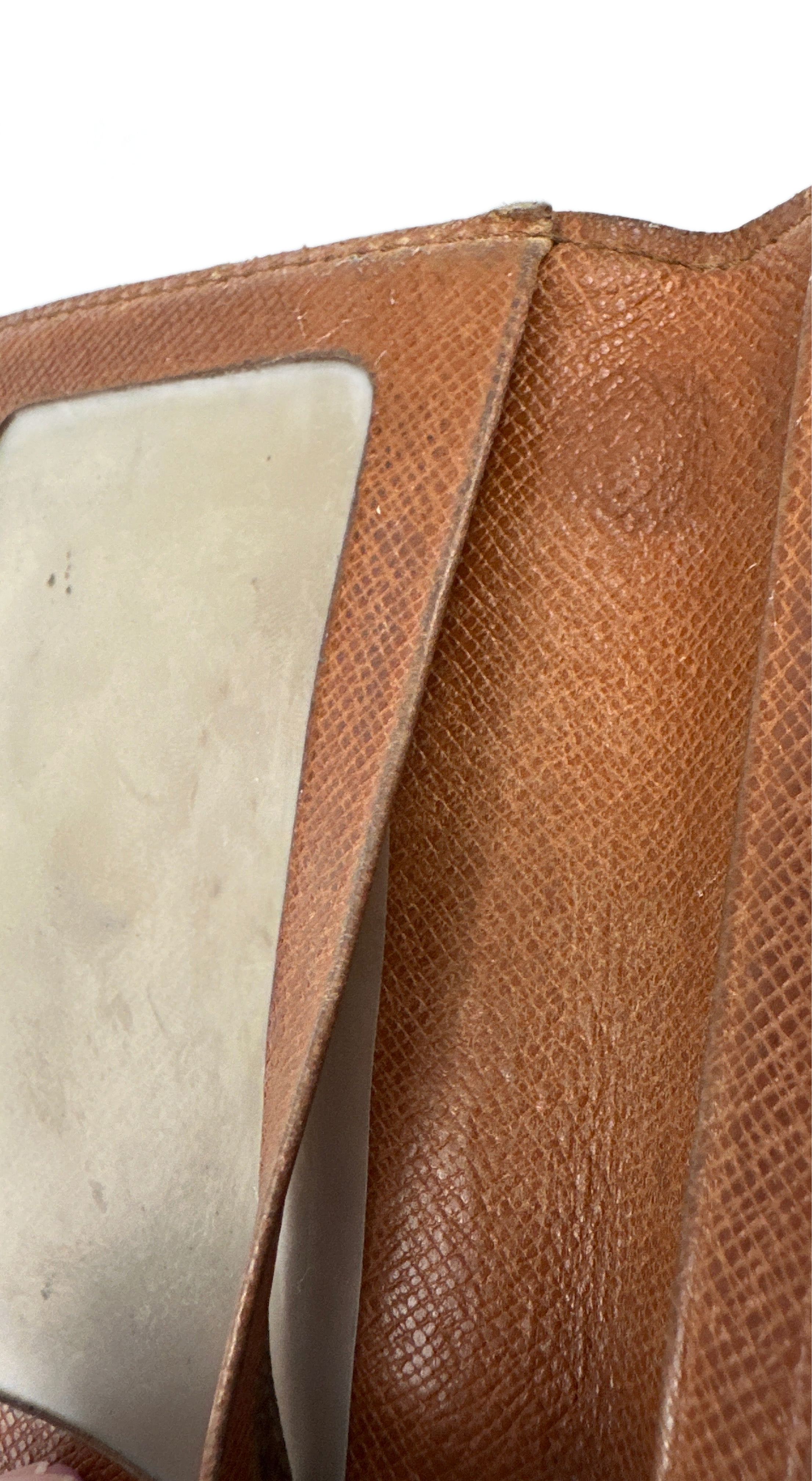 Vintage Louis Vuitton Monogram ID /Pocket Organizer Business Card Credit Card wallet 1994