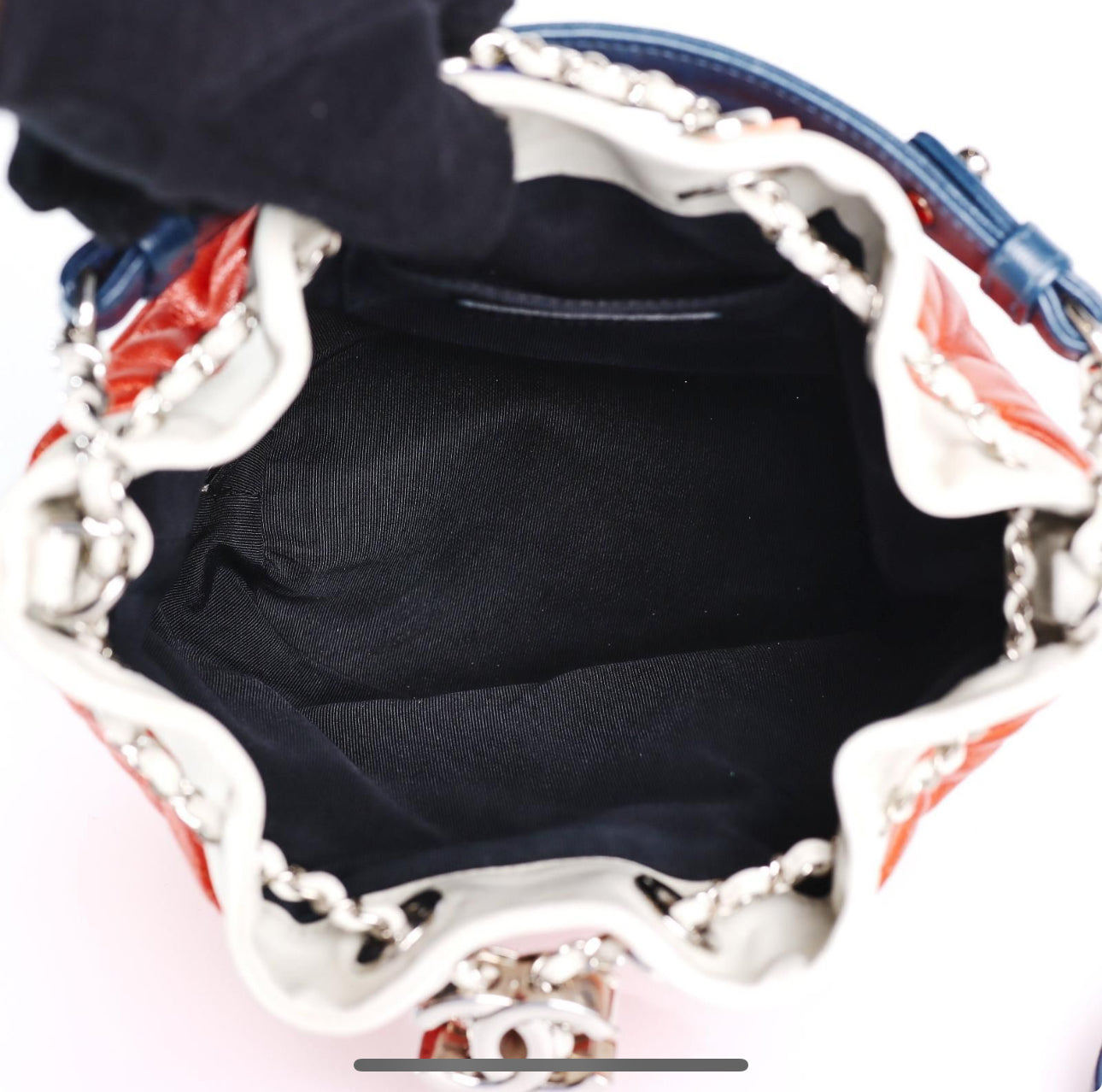 Chanel Cuba Color Chain Bucket Bag with COA